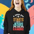 Christian Jesus Gaming For Christian Gamer Women Hoodie Gifts for Her