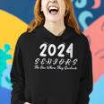 Funny Class Of 2024 One Where They Graduate Seniors 2024 Women Hoodie Gifts for Her