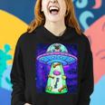 Funny Pug Pug Lover Pug Ufo Pug Mom Pug Dad Pug Women Hoodie Gifts for Her
