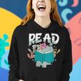 Teacher Library Read Book Pigeon Wild Animal Bookish Women Hoodie Gifts for Her