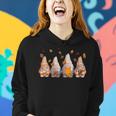 Thanksgiving For Gnome Autumn Gnomies Lover Women Hoodie Gifts for Her