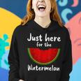 Funny Watermelon Design For Men Women Watermelon Wedge Fruit Women Hoodie Gifts for Her