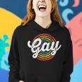 Gay Lgbt Equality March Rally Protest Parade Rainbow Target Women Hoodie Gifts for Her