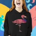 Gay Lgbt Flamingo Cute Bisexual Flag Color Bird Lover Gift Women Hoodie Gifts for Her