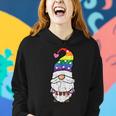 Gay Pride Gnome Love Rainbow Flag Lgbt Ally Women Men Kids Women Hoodie Gifts for Her