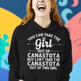 Girl Out Of Canastota Ny New York Home Roots Usa Women Hoodie Gifts for Her