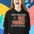 Gods Children Are Not For Sale Funny Quote Gods Children Women Hoodie Gifts for Her