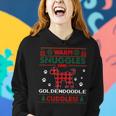 Goldendoodle Christmas Pajama Ugly Christmas Sweater Women Hoodie Gifts for Her