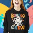 Groovy Boo Boo Crew Nurse Ghost Halloween Nurse Women Hoodie Gifts for Her