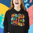 Groovy Last Day Of School Schools Out For Summer Teacher Women Hoodie Gifts for Her