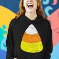Halloween Candy Corn Vintage Illustration Candy Corn Gift For Womens Women Hoodie Gifts for Her