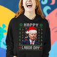 Happy Labor Day Joe Biden Christmas Ugly Sweater Women Hoodie Gifts for Her