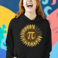 Happy Pi Day Sunflower Lovers Pi Day Number Symbol Math Women Hoodie Gifts for Her