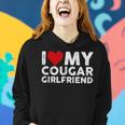 I Heart My Cougar Girlfriend Mom-My Family Gf Love Women Hoodie Gifts for Her