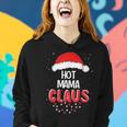 Hot Mama Santa Claus Christmas Matching Costume Women Hoodie Gifts for Her