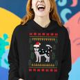 Husky-Ugly-Sweater Christmas Lights Women Hoodie Gifts for Her
