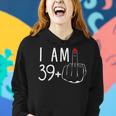 I Am 39 Plus 1 Middle Finger For A 40Th Birthday For Women Women Hoodie Gifts for Her