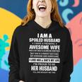I Am A Spoiled Husband I Have A Freaking Awesome Wife Women Hoodie Gifts for Her