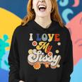 I Love My Sissy Sisterly Love Brother Sister Day Big Sis Gifts For Sister Funny Gifts Women Hoodie Gifts for Her
