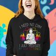 I Need No Gym I Just Meditate My Way To Fitness Buddhist Women Hoodie Gifts for Her