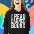 I Read Banned Books Protest Women Hoodie Gifts for Her