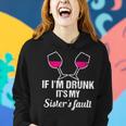 If Im Drunk Its My Sisters Fault Beer Wine Gift Beer Funny Gifts Women Hoodie Gifts for Her