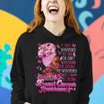 I'm The Storm Black Breast Cancer Survivor Pink Ribbon Women Hoodie Gifts for Her