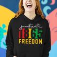 Junenth 1865 Freedom Remembering My Ancestors Women Hoodie Gifts for Her