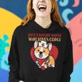 Just A Future Nurse Who Loves Corgi Dog Mom Dad Gifts Women Hoodie Gifts for Her