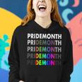 Lgbt Pride Month Demon For Gay Pride Month Festival Rainbow Women Hoodie Gifts for Her