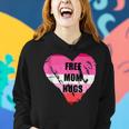 Lgbtq Lesbian Flag Free Mom Hugs Women Hoodie Gifts for Her