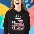 Liberia Its Your Independence Day Love Liberia Flag Map Gift For Womens Women Hoodie Gifts for Her