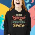 Lollie Grandma Gift Im A Professional Lollie Women Hoodie Gifts for Her
