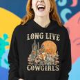Long Live Howdy Rodeo Western Country Cowgirls Graphic Women Hoodie Gifts for Her