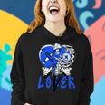 Loser Lover Dripping Heart Blue 5S For Women Women Hoodie Gifts for Her