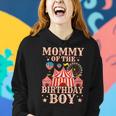 Mommy Of The Birthday Boy Carnival Circus Themed Family Women Hoodie Gifts for Her