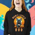 Mom's Little Boo French Bulldog Halloween Frenchie Women Hoodie Gifts for Her