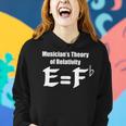 Music Teacher Humorous E Equals F Flat Women Hoodie Gifts for Her