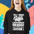 All I Need Is My Lapponian Herder And A Good Book Women Hoodie Gifts for Her