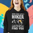 Never Mess With A Hiker Hiking Lover - Never Mess With A Hiker Hiking Lover Women Hoodie Gifts for Her