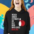 Never Underestimate An Old Man Who Loves Bowling Gift For Mens Women Hoodie Gifts for Her