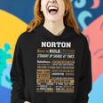 Norton Name Gift Norton Born To Rule V2 Women Hoodie Gifts for Her