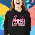 On My Moms Last Nerve Funny Sarcastic Boys Girls Kids Women Hoodie Gifts for Her