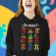 Pi Menu Tropical Fruits Funny Pi Day 314 Math Teacher Cute Women Hoodie Gifts for Her