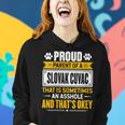 Proud Parent Of A Slovak Cuvac Dog Owner Mom & Dad Women Hoodie Gifts for Her