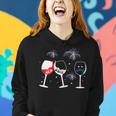 Red White And Blue Funny Wine Glass For 4Th Of July Wine Funny Gifts Women Hoodie Gifts for Her