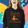 Retro Salem You Missed One Est 1692 Massachusetts Halloween Women Hoodie Gifts for Her