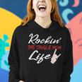 Rockin The Single Mom Life Mothers Day Gifts For Mom Funny Gifts Women Hoodie Gifts for Her