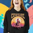 Rodeo Western Country Southern Cowgirl Hat Cowgirl Women Hoodie Gifts for Her