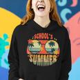 Schools Out For Summer Graduation Teacher Sunglasses Retro Women Hoodie Gifts for Her